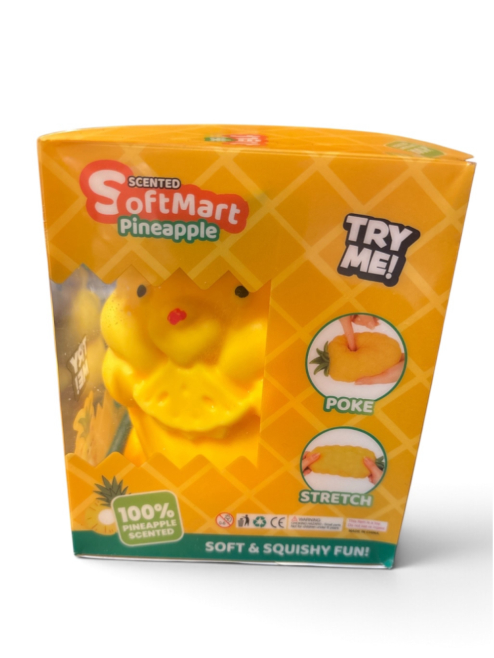 Jumbo Pineapple Bear Squishy toy